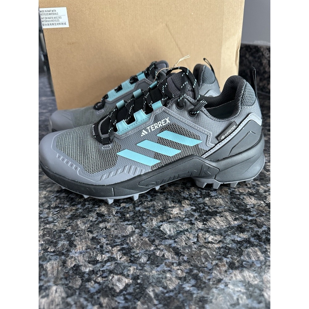 Adidas Women's Terrex Swift GTX R3 HP8716 Grey Hiking Trail Shoes Size 8 NWB